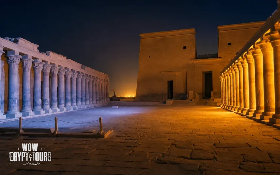 Sound and Light Show at Philae Temple
