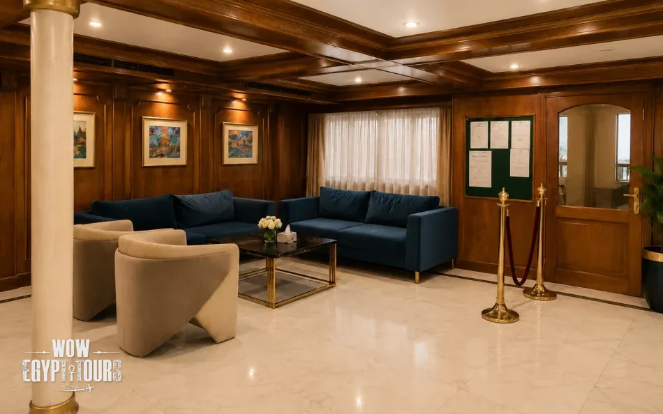 Lounge on A Sara Nile Cruise