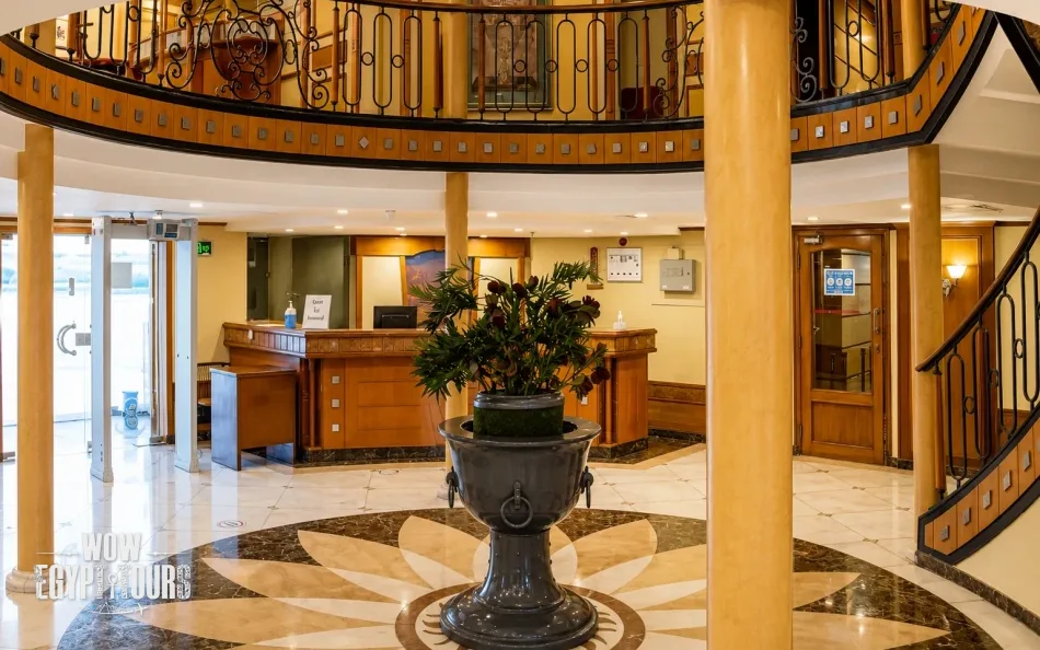 Reception area on Monte Carlo Cruise