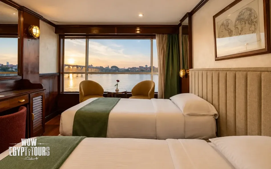 Twin cabin on Magic I Nile Cruise