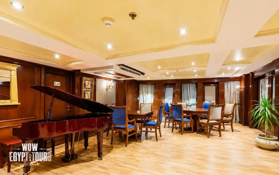 Lounge on Blue Shadow III Nile Cruise