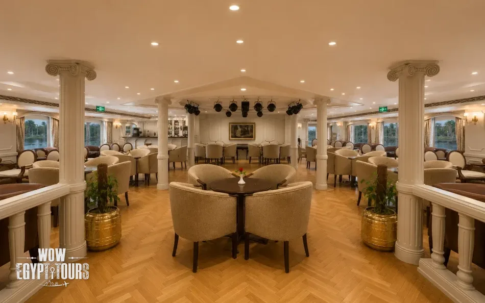Bar on Grand Rose Nile Cruise