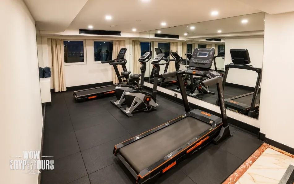 Gym on Lady Mary Nile Cruise