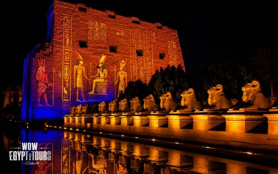 Sound and Light Show at Karnak Temples