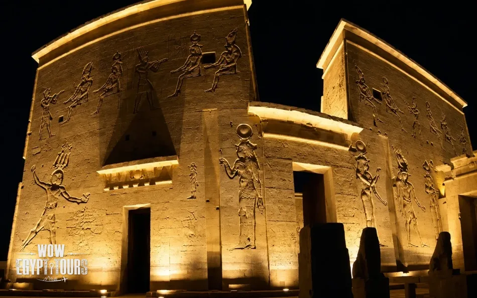 Sound and Light Show at Philae Temple