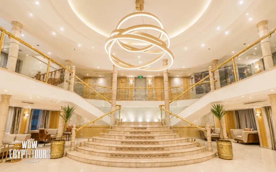 Atrium on Tower Prestige Nile Cruise