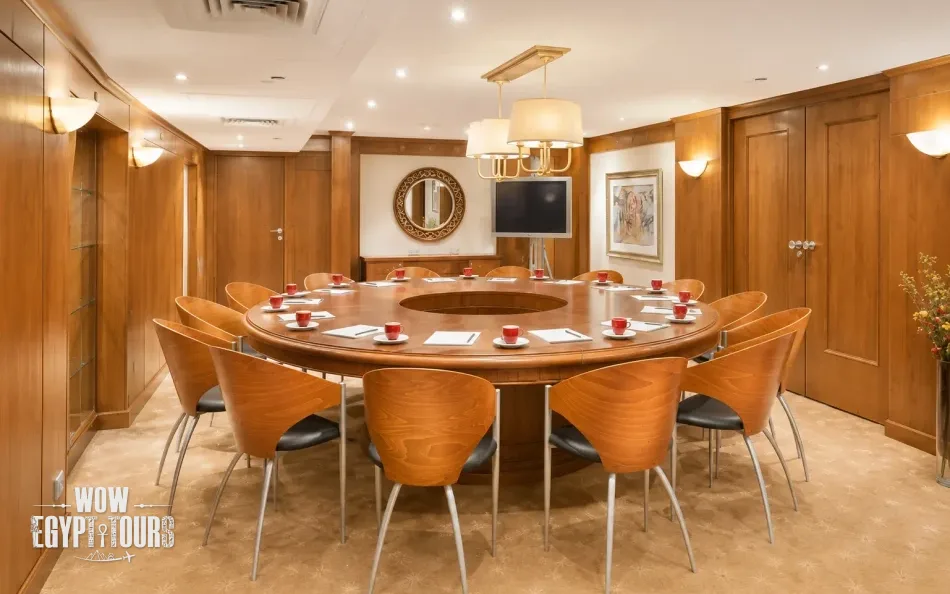 Conference and meeting room aboard Nile Goddess Nile Cruise
