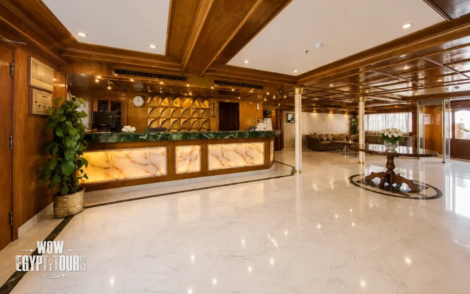 Lobby on A Sara Nile Cruise