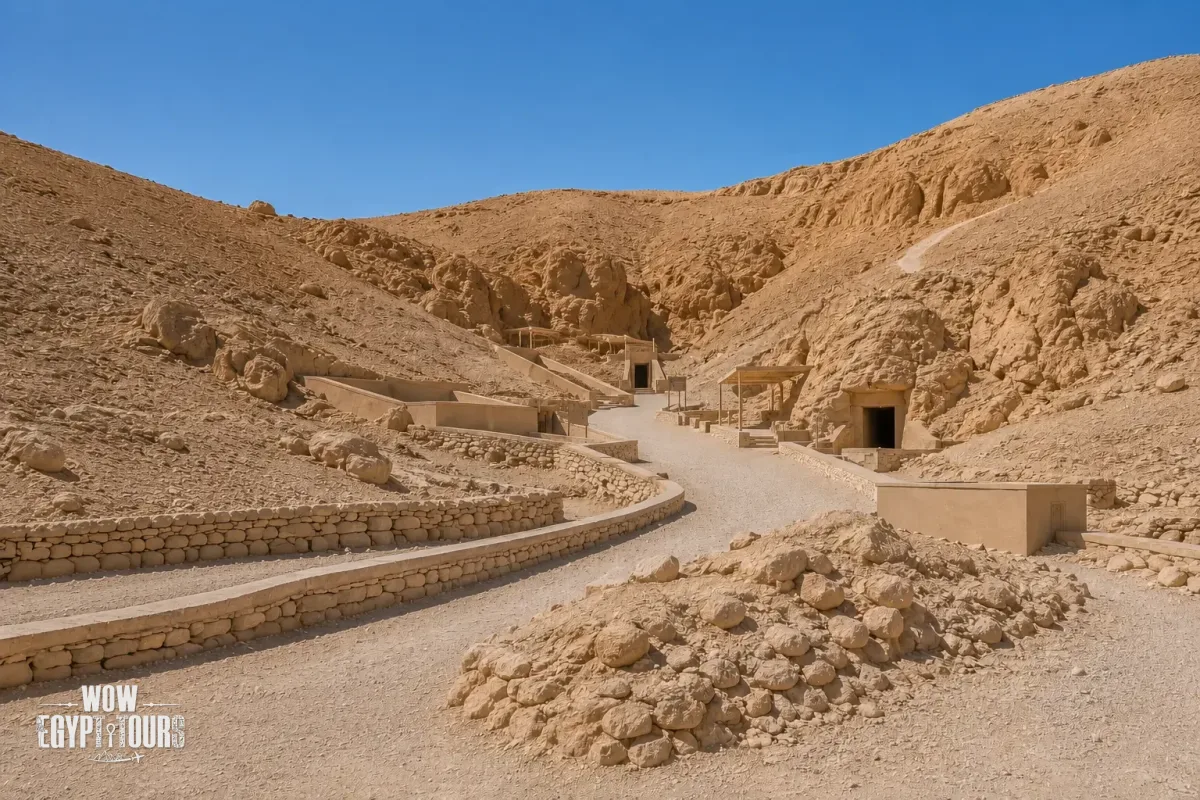 Valley of the Queens in Luxor Egypt – Royal Tombs on the West Bank of the Nile
