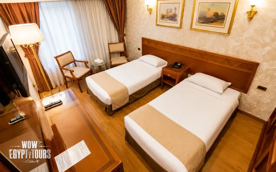 Twin cabin on Blue Shadow III Nile Cruise