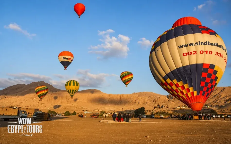 Sunrise Hot Air Balloon Ride Over Luxor