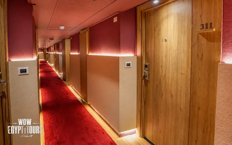 Corridor on Lady Mary Nile Cruise