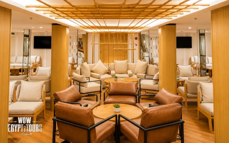 Lounge on Lady Mary Nile Cruise