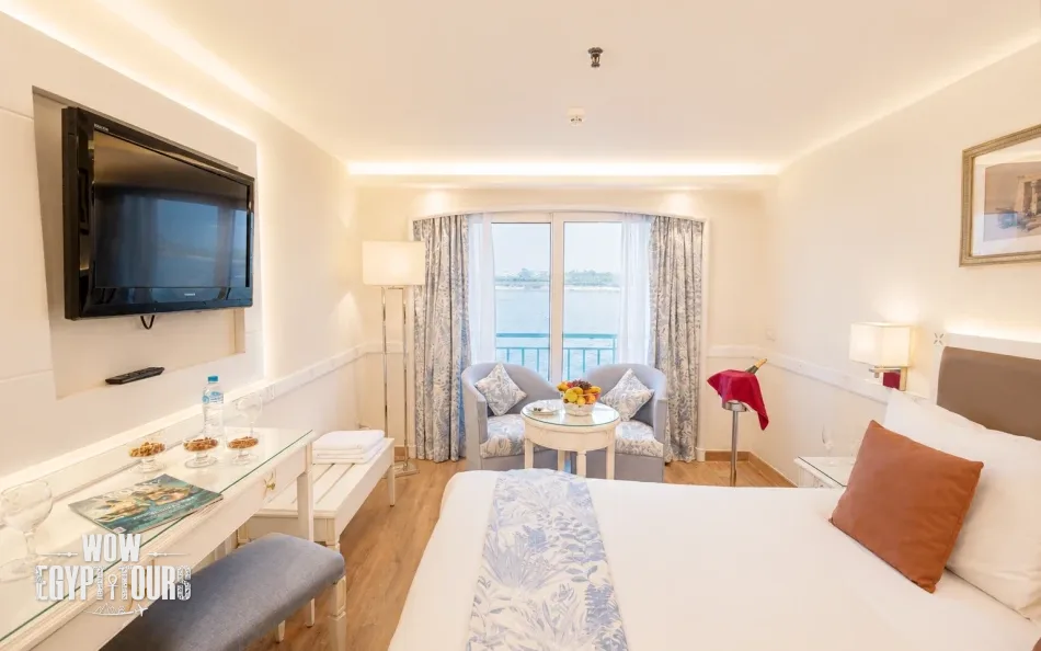 Double cabin on Tower Prestige Nile Cruise