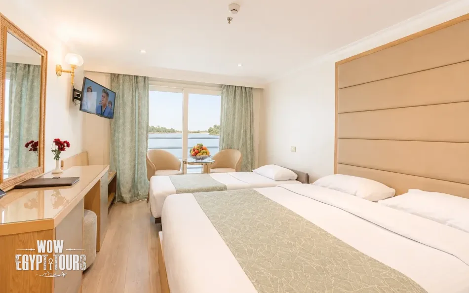 Family cabin on Lady Carol Nile Cruise