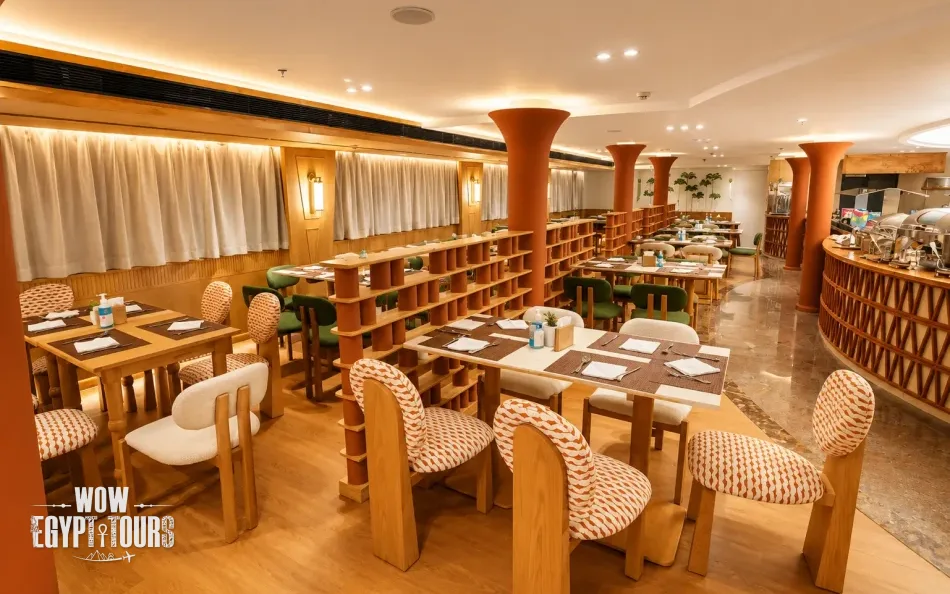 Restaurant on Magic II Nile Cruise