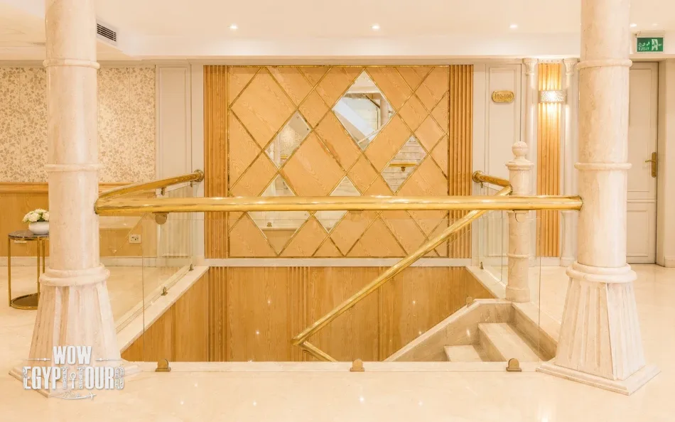 Staircase on Tower Prestige Nile Cruise