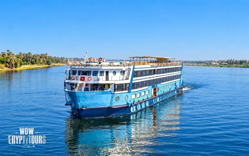 Magic I Nile Cruise exterior on the Nile River