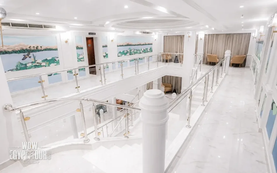 Staircase on Lady Carol Nile Cruise