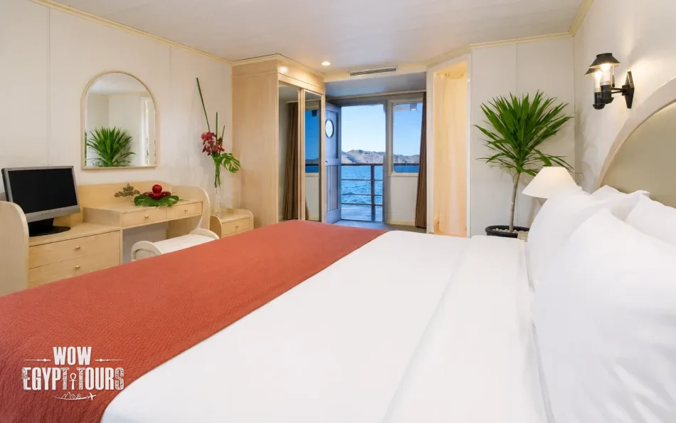 Double cabin on Movenpick Prince Abbas Lake Nasser Cruise