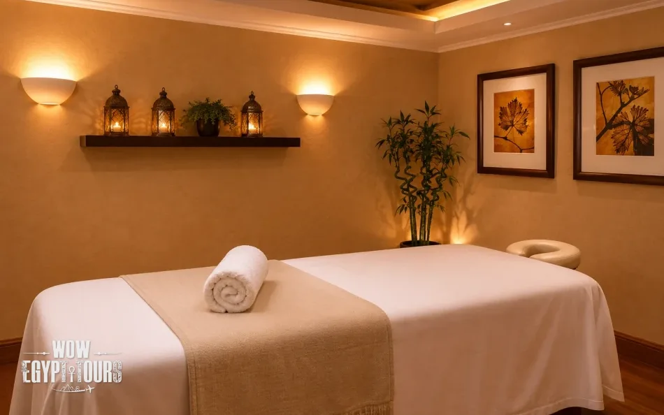 Spa room on Steigenberger Omar El Khayam Lake Nasser Cruise