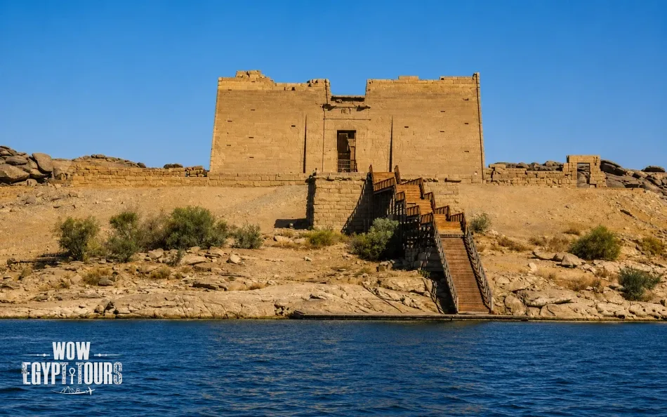 Kalabsha Temple visited during a 4-day Lake Nasser cruise from Abu Simbel to Aswan.