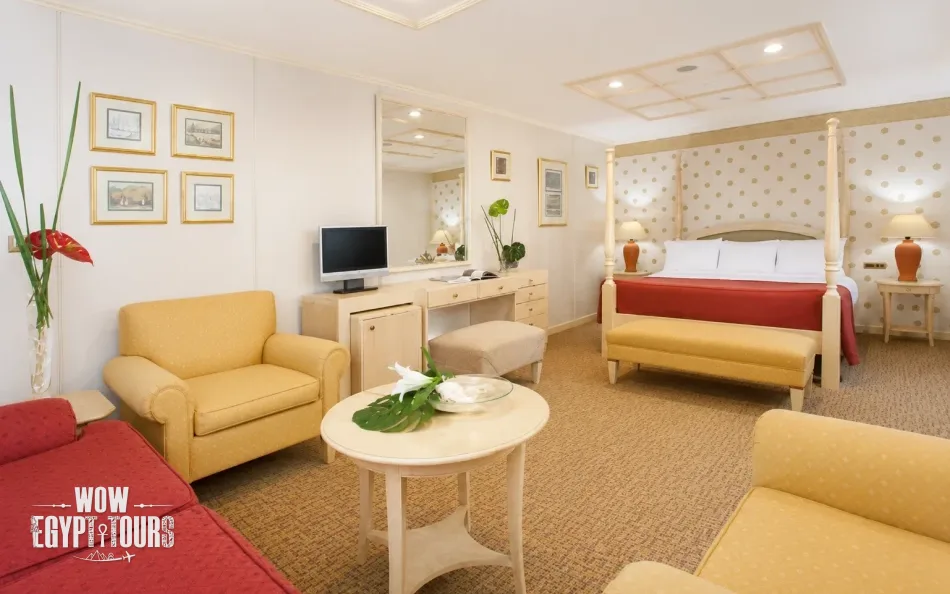 Suite on Movenpick Prince Abbas Lake Nasser Cruise