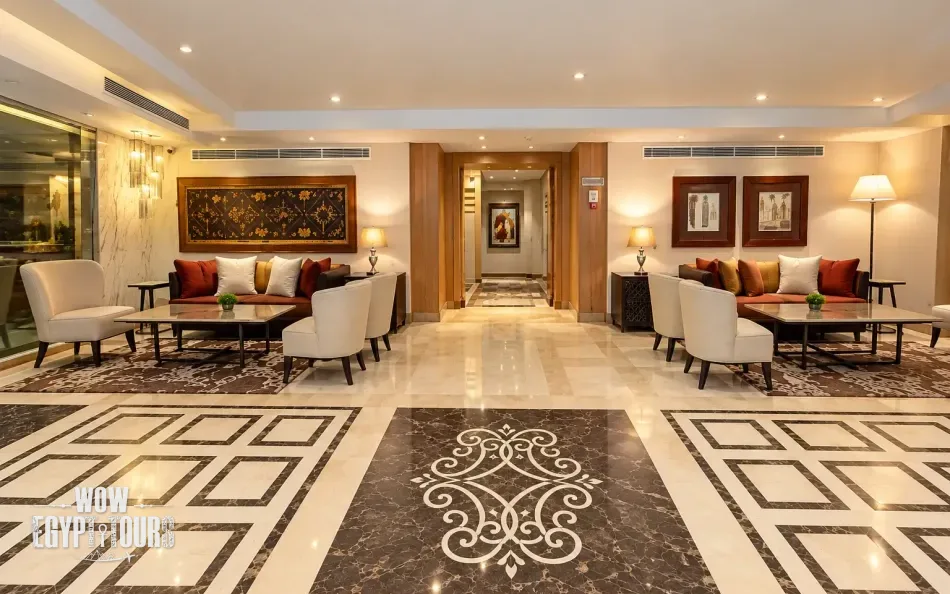 Main lobby area aboard Salima Nile Cruise