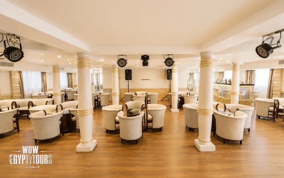 Lounge on Tower Prestige Nile Cruise