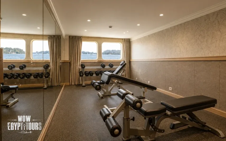 Gym on Grand Rose Nile Cruise