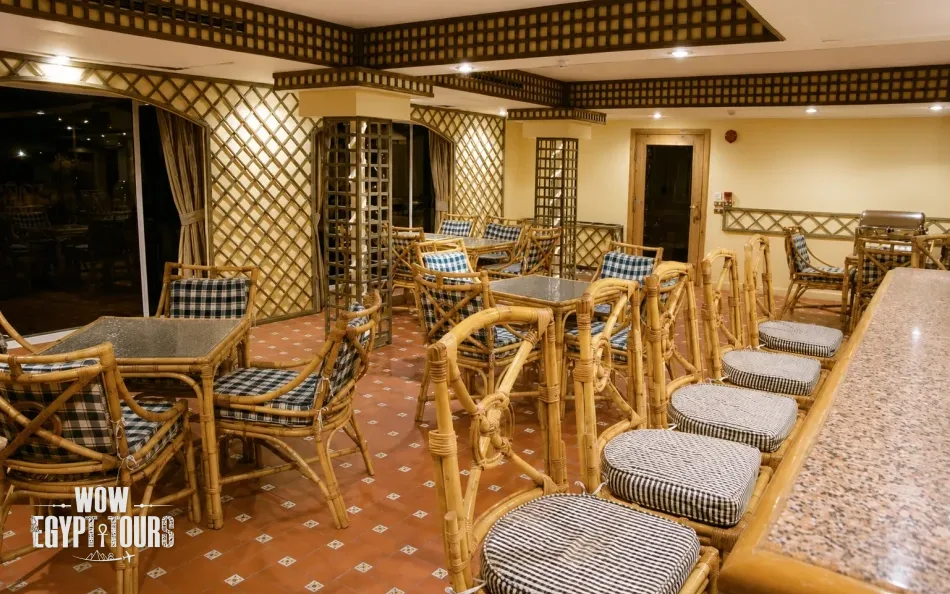 Lounge on Movenpick Prince Abbas Lake Nasser Cruise