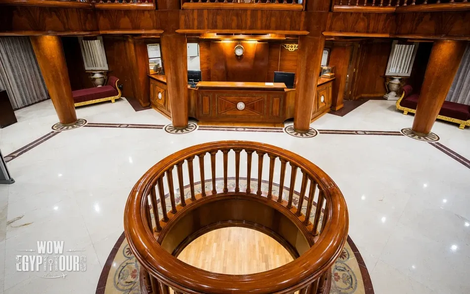 Atrium on Princess Sarah Nile Cruise
