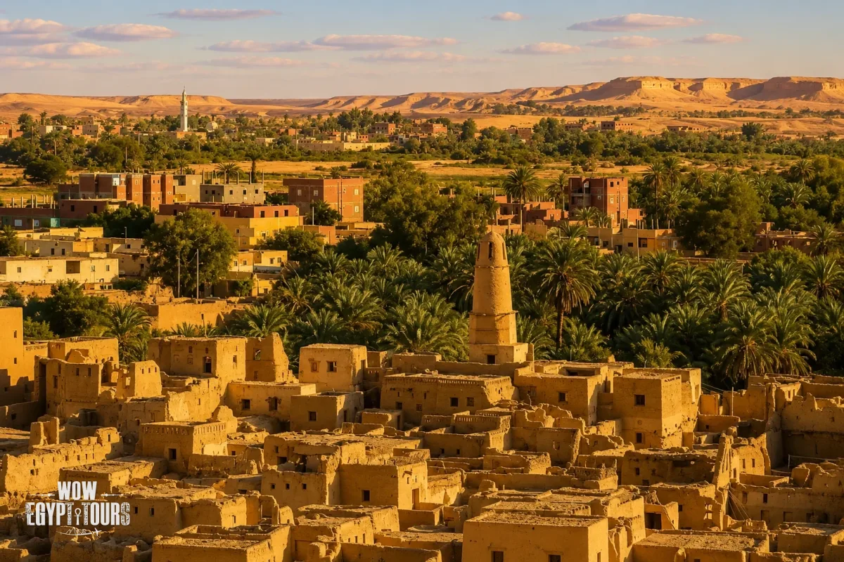 Dakhla Oasis in Egypt – El-Qasr Medieval Mud-Brick Village and Ancient Heritage of the Western Desert