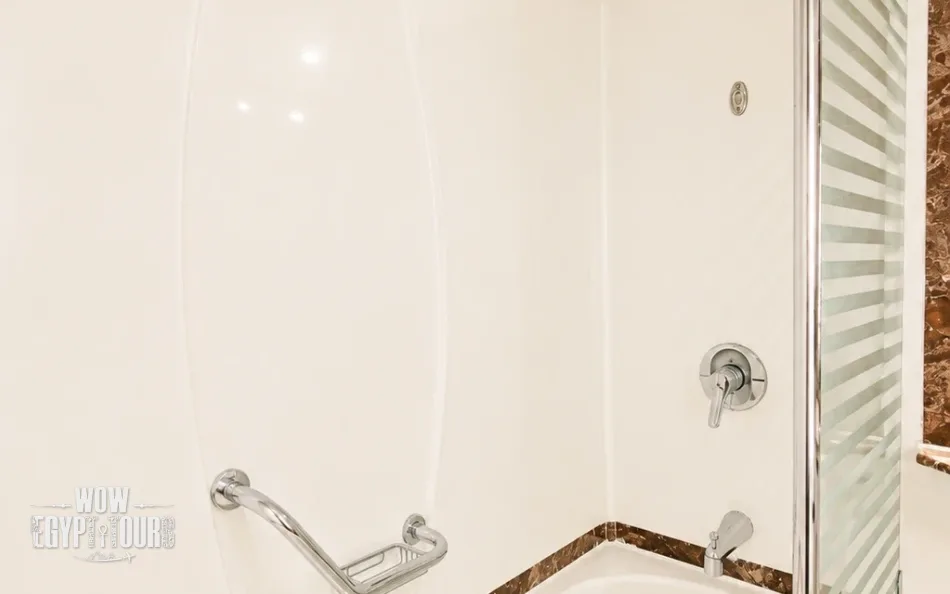Accessible bathroom on Tower Prestige Nile Cruise