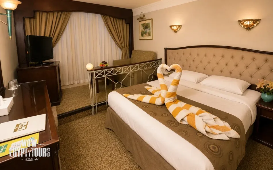 Double cabin on Princess Sarah II Nile Cruise