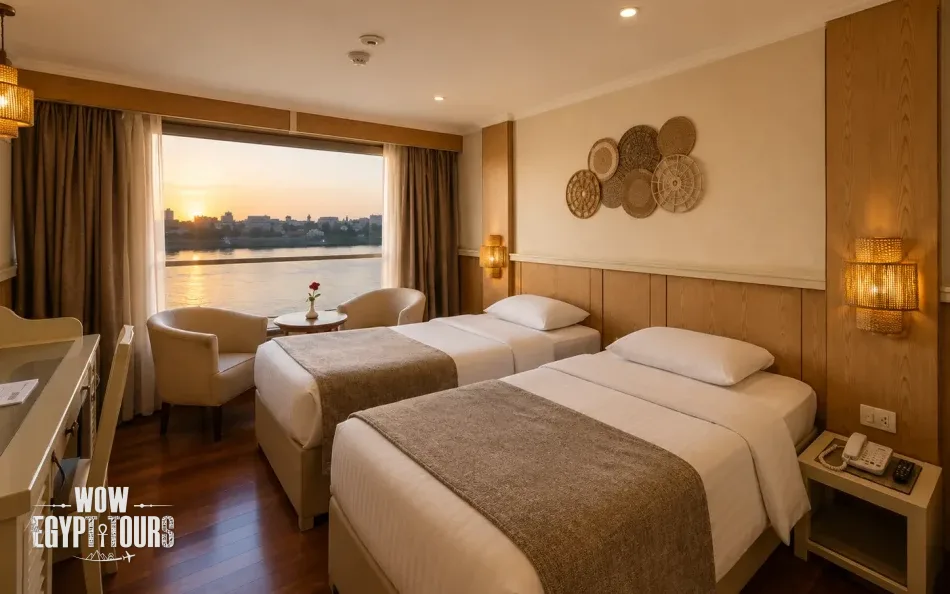 Double cabin on Magic I Nile Cruise