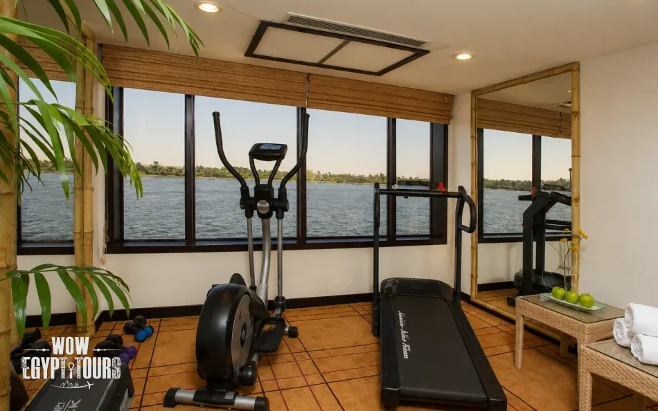 Gym on Movenpick Prince Abbas Lake Nasser Cruise