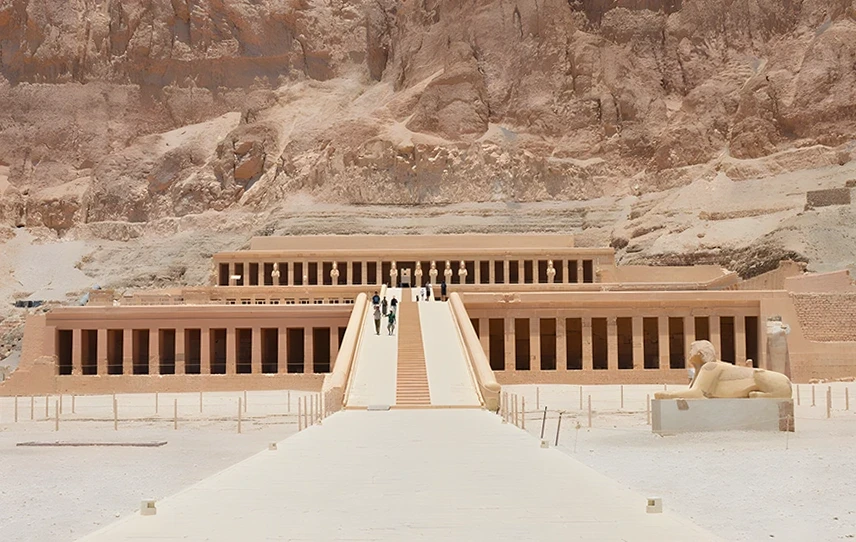 Queen Hatshepsut Temple In Luxor
