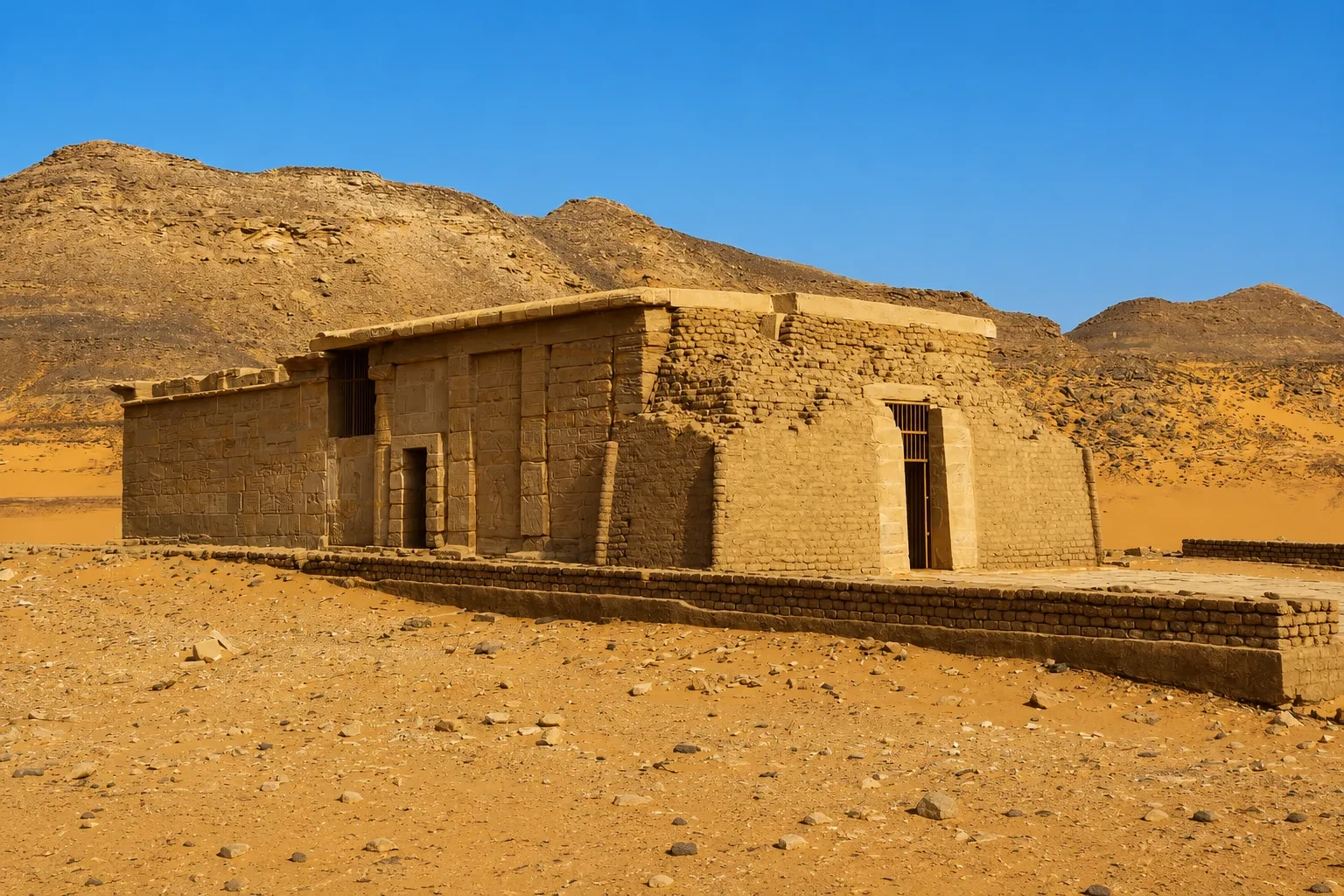 Temple of Amada in Egypt – Oldest Surviving Temple on Lake Nasser Built by Thutmose III