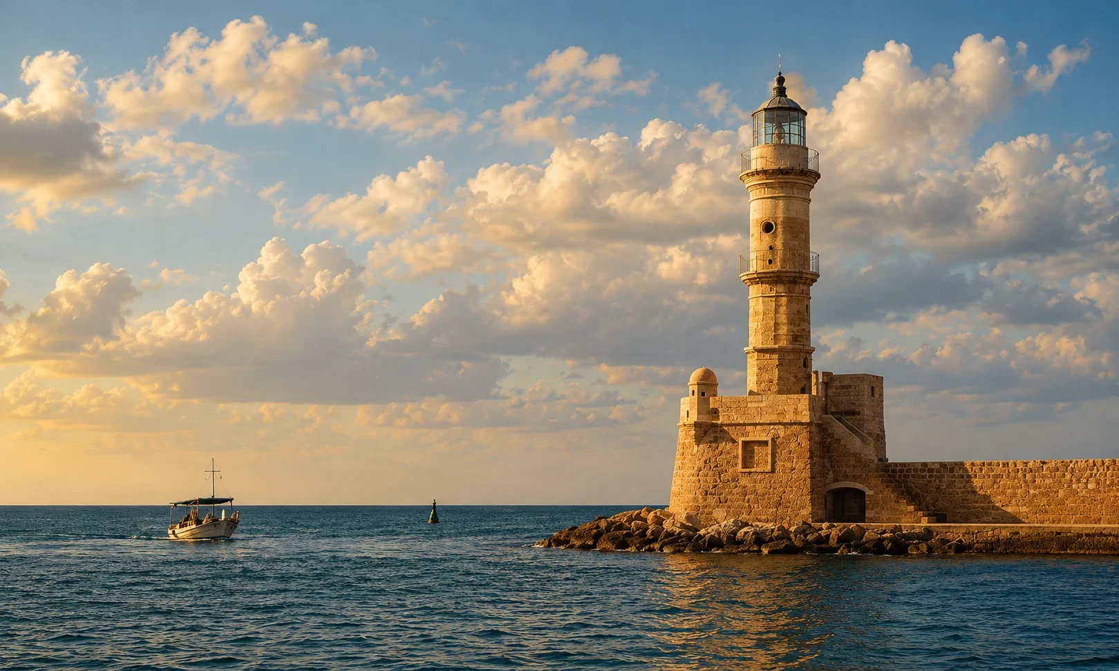 Lighthouse of Alexandria in Egypt – The Ancient Pharos, One of the Seven Wonders of the Ancient World