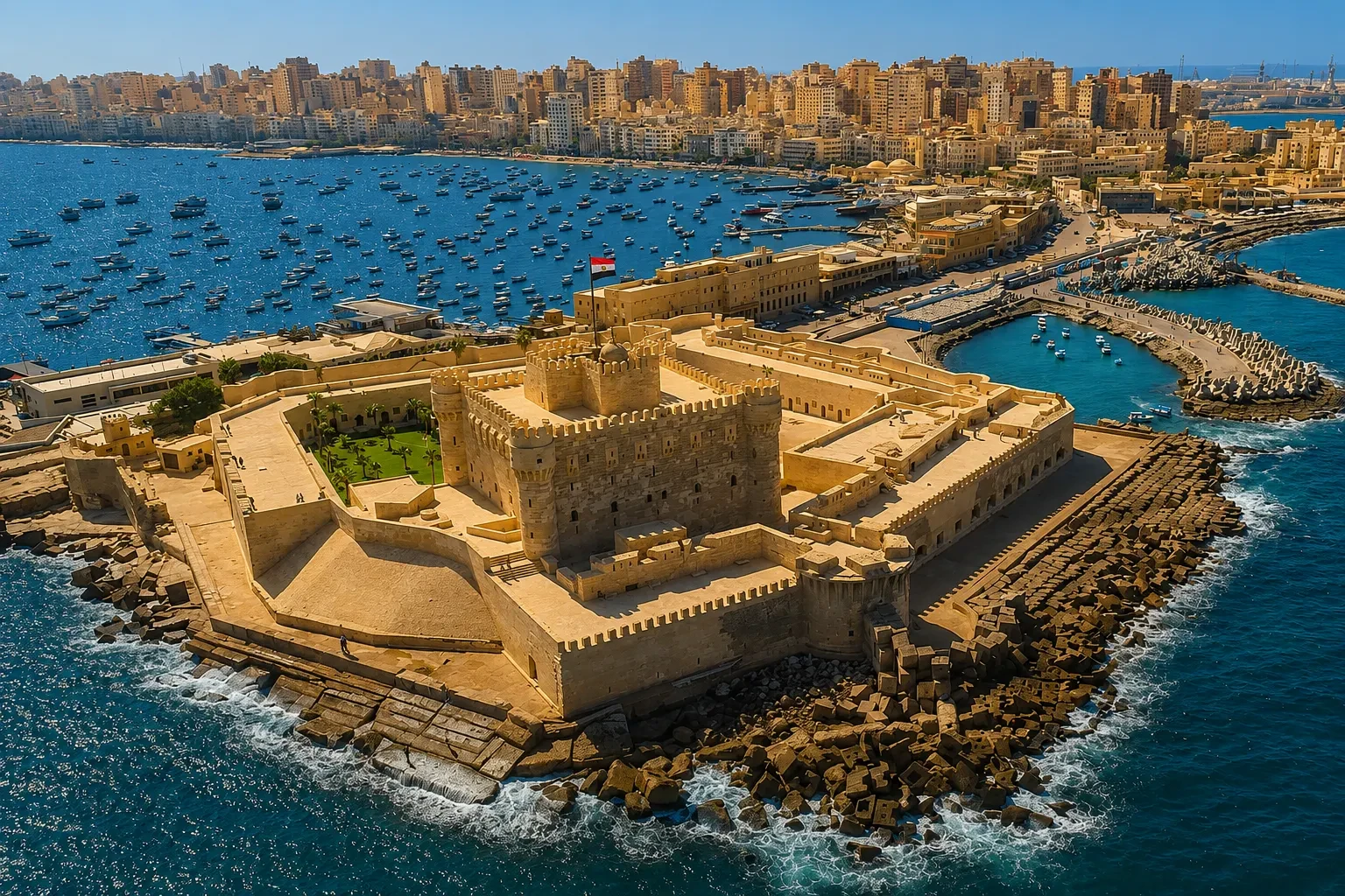 Alexandria Tourist Attractions in Egypt – Bibliotheca Alexandrina, Qaitbay Citadel and Greco-Roman Heritage