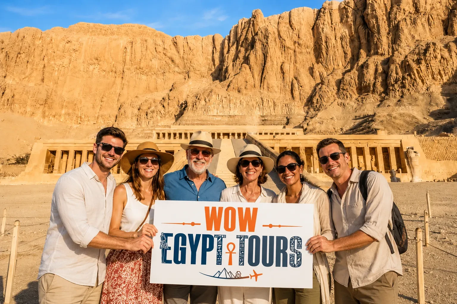 Valley of the Kings, Queen Hatshepsut Temple and Colossi of Memnon Tour