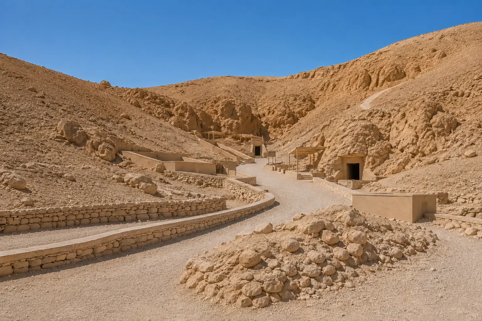 Valley of the Queens in Luxor Egypt – Royal Tombs on the West Bank of the Nile
