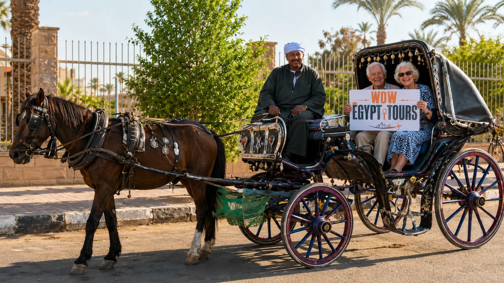 Luxor City Tour by Horse Carriage