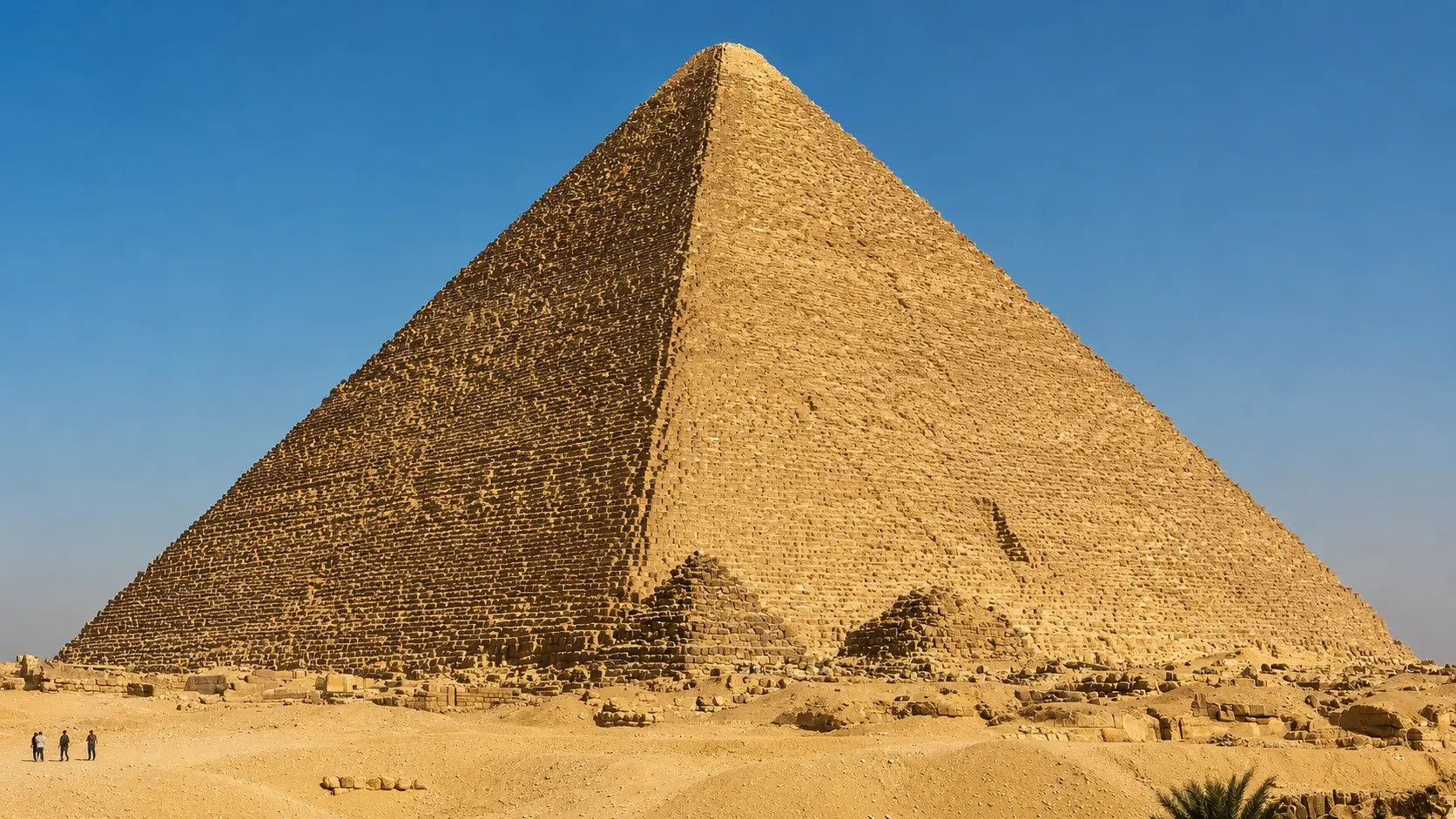 Great Pyramid of Giza in Egypt – Largest Ancient Building Ever Built, the Pyramid of Khufu on the Giza Plateau
