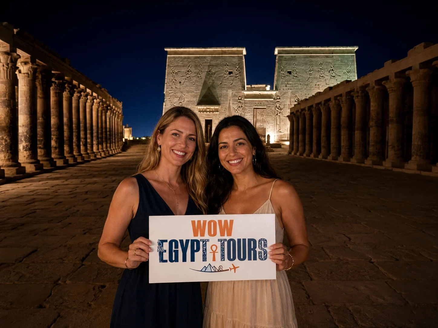 Sound and Light Show at Philae Temple