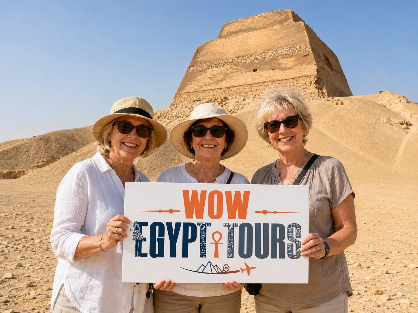 Hawara, Meidum and El Lahun Pyramids Tour from Cairo
