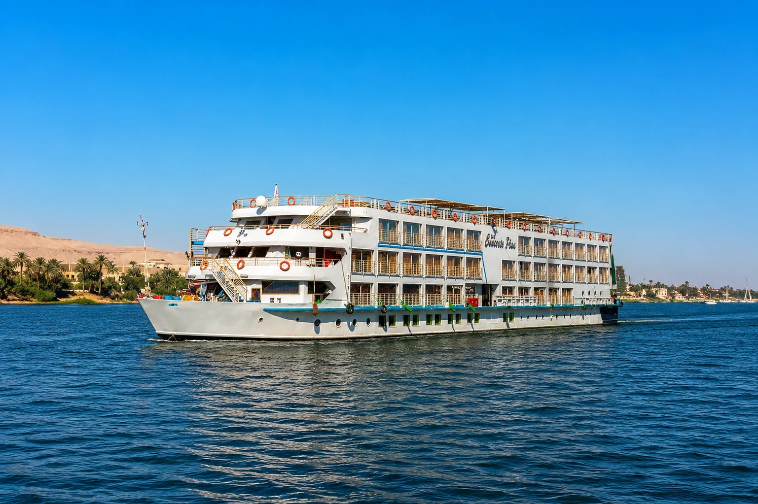 Concerto Plus Nile Cruise sailing on the Nile River