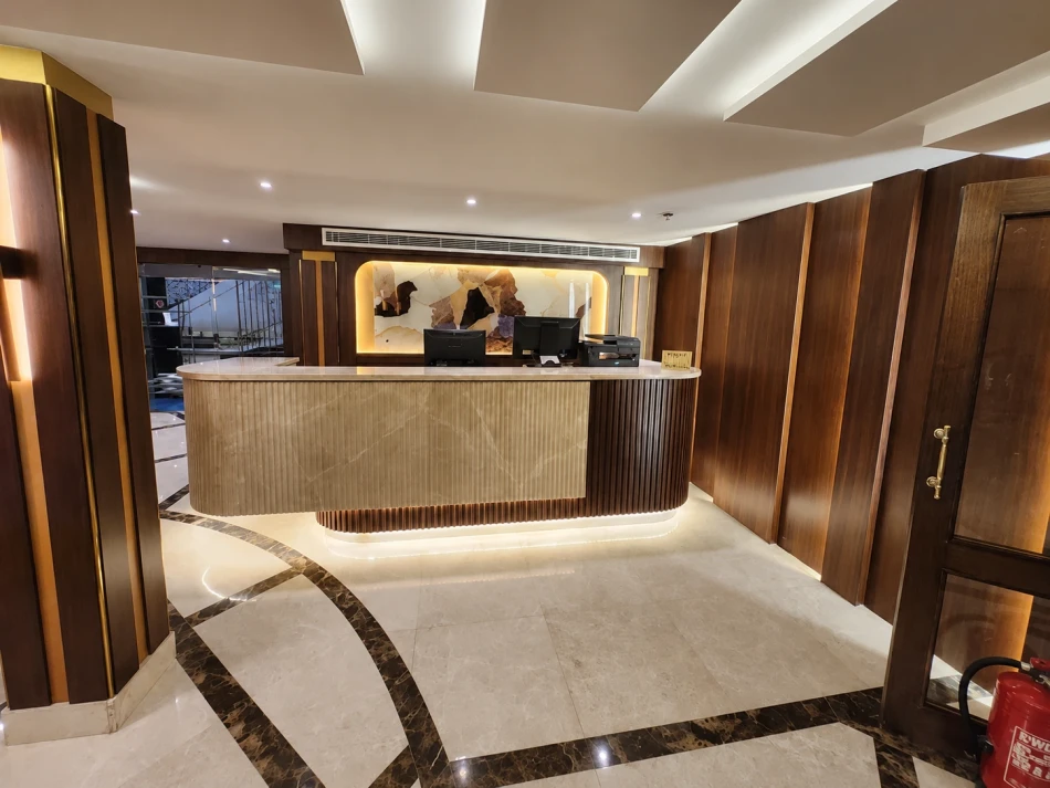 Reception area aboard Concerto Plus Nile Cruise