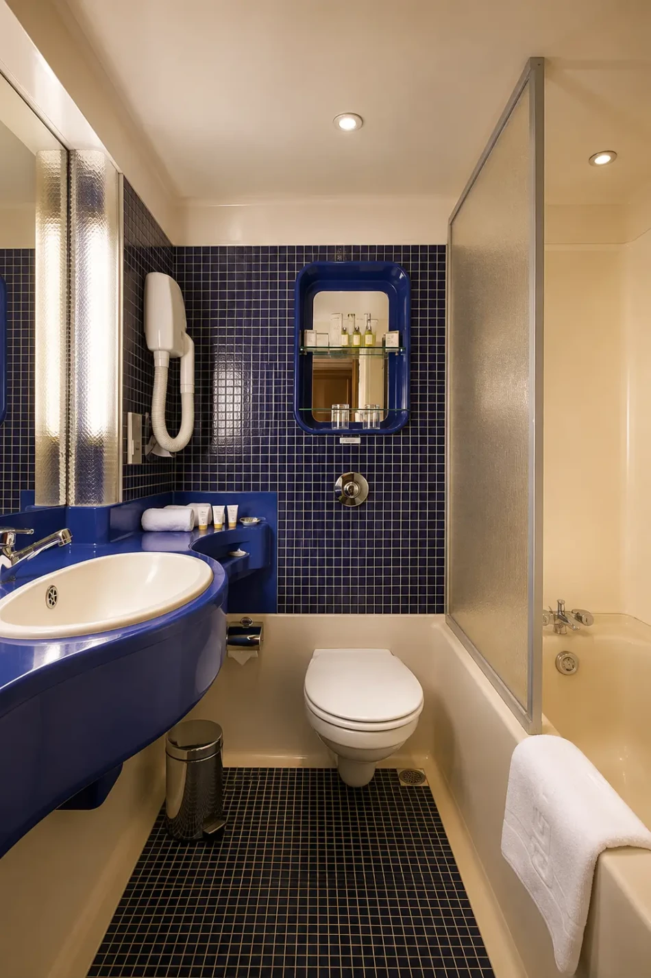 Private cabin bathroom aboard Nile Goddess Nile Cruise